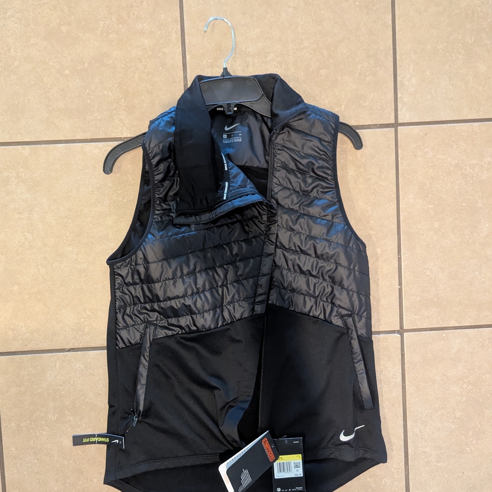 Nike Black Puffer Vest